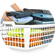 Wash, Dry, Fold <br>Laundry Service